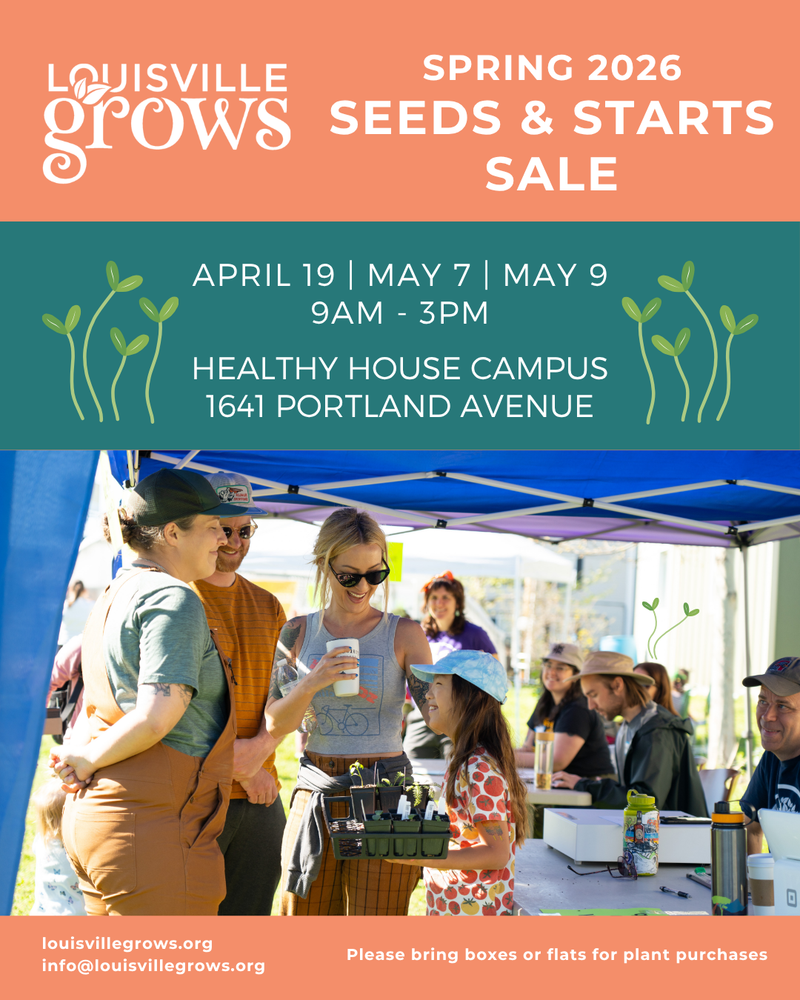 Spring 2026 Seeds & Starts Sale